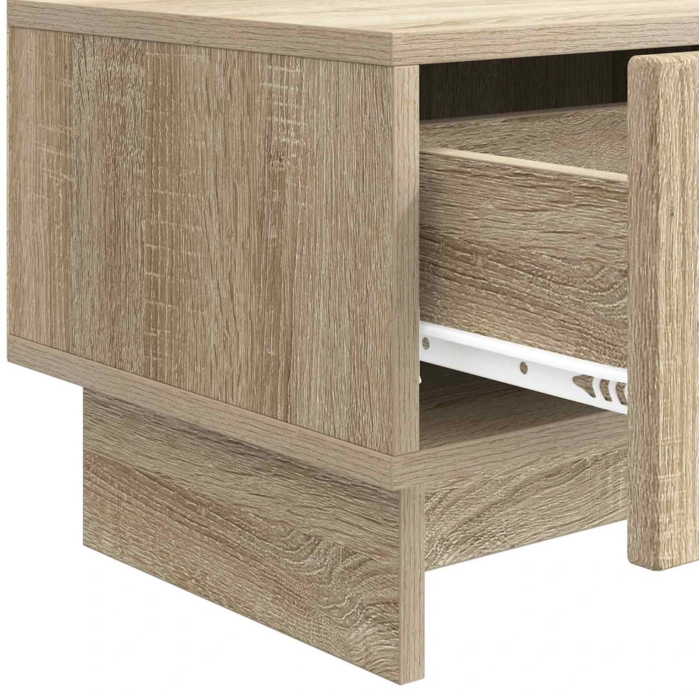 TV staliukas Televizoriaus spintelė 147 x 34,5 x 30 cm Sonoma ąžuolas