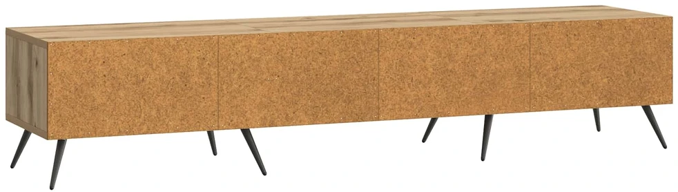 TV staliukas Televizoriaus spintelė 147 x 34,5 x 30 cm Artisano ąžuolo