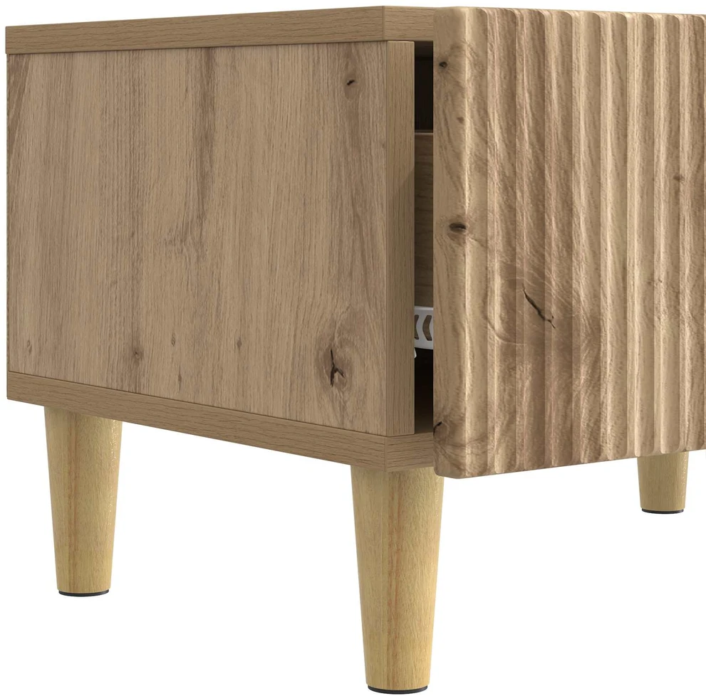 TV staliukas Televizoriaus spintelė 147 x 34,5 x 30 cm Artisano ąžuolo