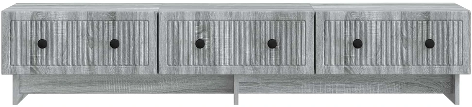 TV staliukas Televizoriaus spintelė 147 x 34,5 x 30 cm Pilka sonoma ąžuolo