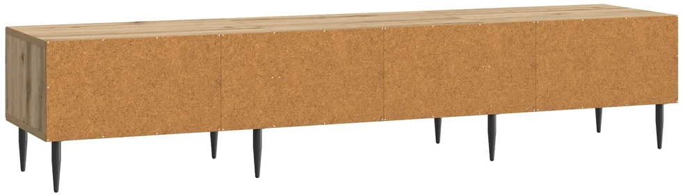 TV staliukas Televizoriaus spintelė 147 x 34,5 x 30 cm Artisano ąžuolo