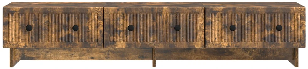 TV staliukas Televizoriaus spintelė 147 x 34,5 x 30 cm Dūminio ąžuolo