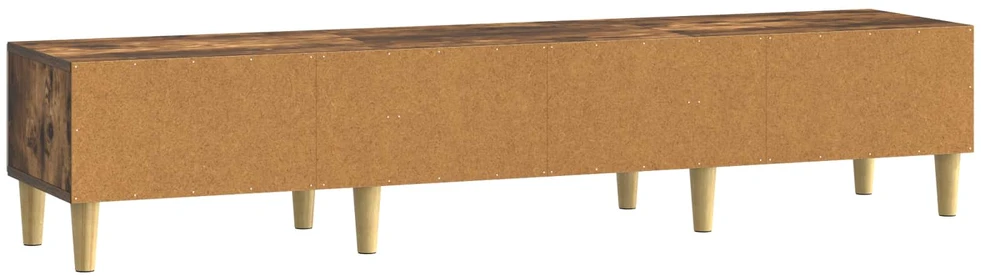 TV staliukas Televizoriaus spintelė 147 x 34,5 x 30 cm Dūminio ąžuolo