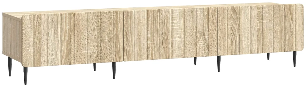 TV staliukas Televizoriaus spintelė 147 x 34,5 x 32 cm Sonoma ąžuolas