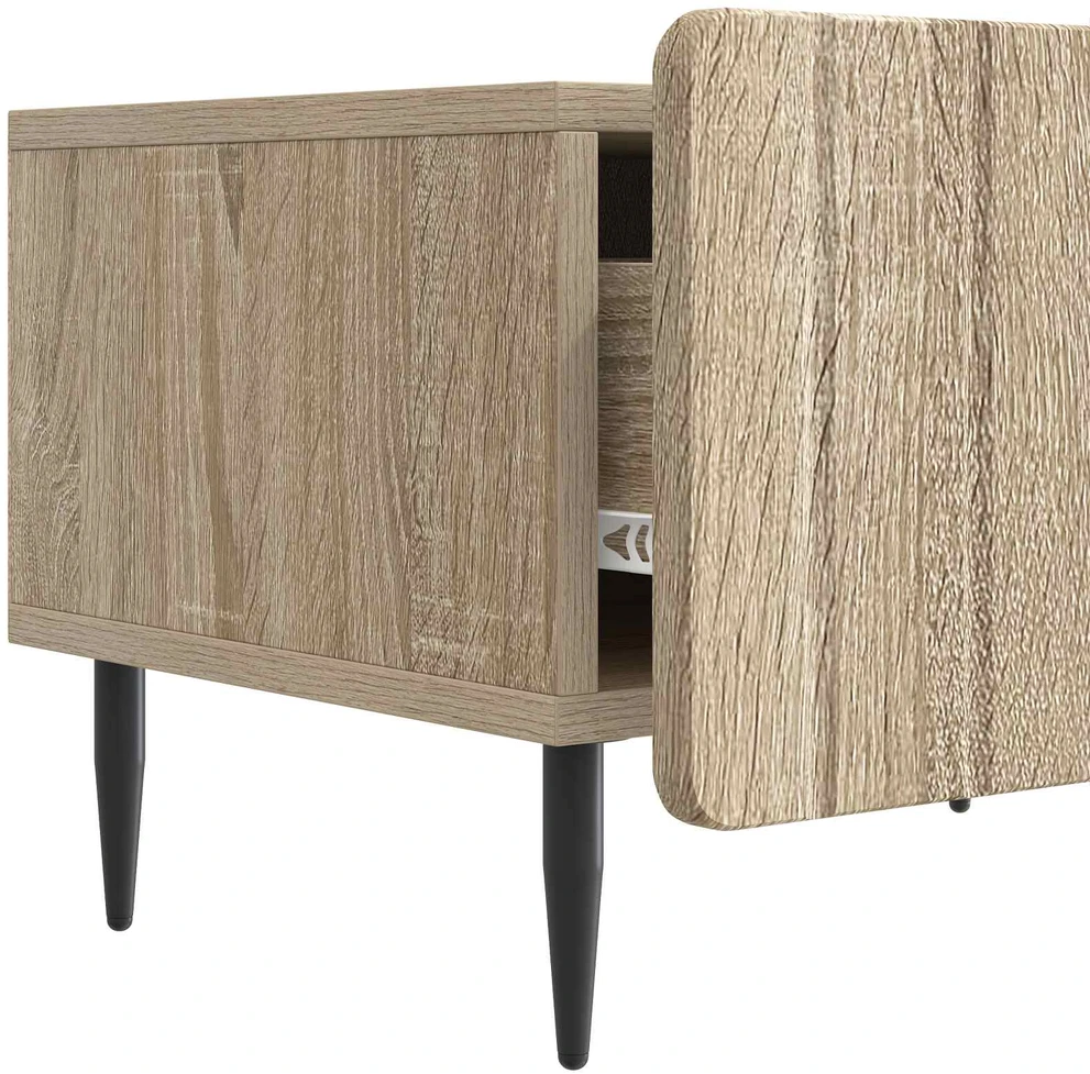 TV staliukas Televizoriaus spintelė 147 x 34,5 x 32 cm Sonoma ąžuolas