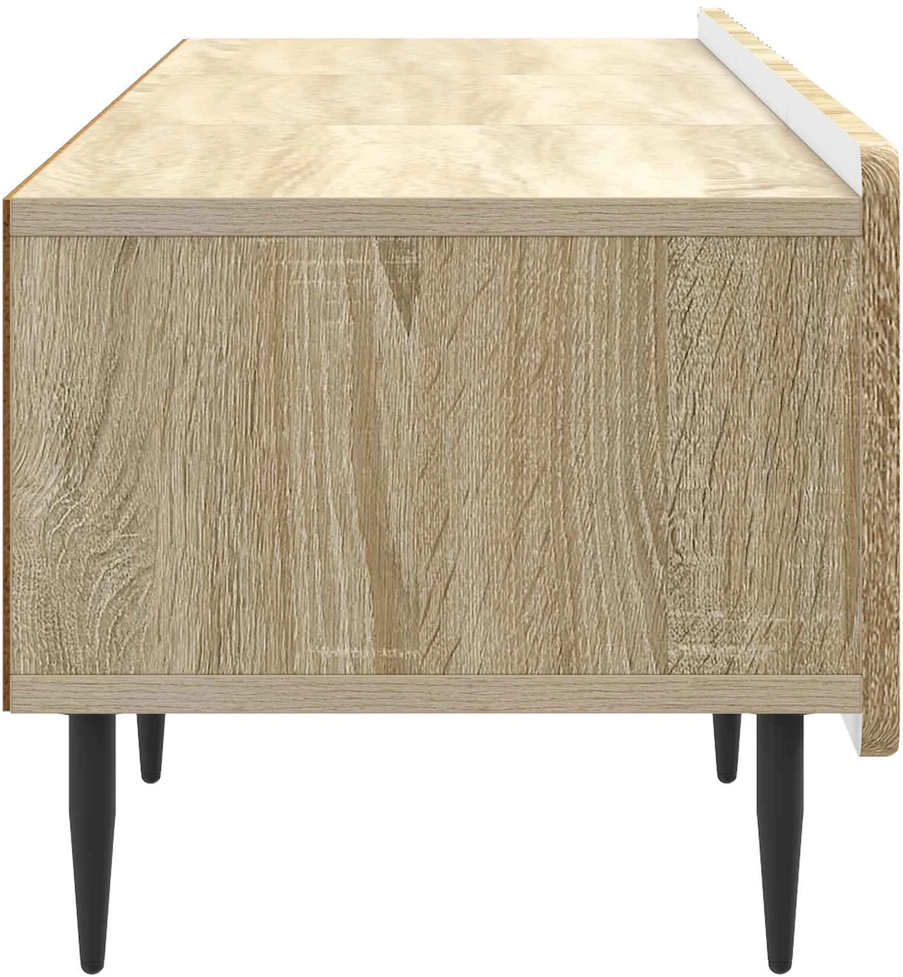 TV staliukas Televizoriaus spintelė 147 x 34,5 x 32 cm Sonoma ąžuolas