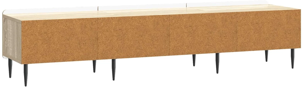 TV staliukas Televizoriaus spintelė 147 x 34,5 x 32 cm Sonoma ąžuolas