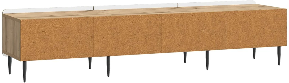 TV staliukas Televizoriaus spintelė 147 x 34,5 x 32 cm Artisano ąžuolo