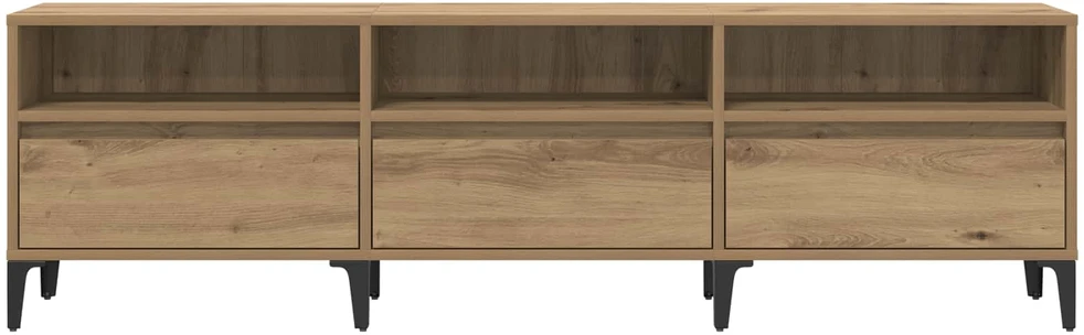 TV staliukas Televizoriaus spintelė 150 x 30 x 45 cm Amatininkų ąžuolas