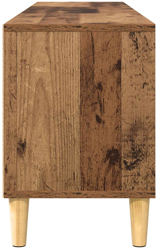 TV staliukas Televizoriaus spintelė 150 x 30 x 45 cm Senovinis medis