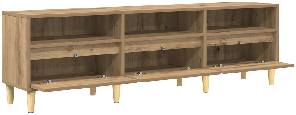 Televizoriaus spintelė 150 x 30 x 45 cm Amatininkų ąžuolas