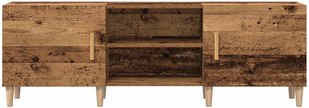 TV staliukas Televizoriaus spintelė 150 x 30 x 50 cm Sena mediena