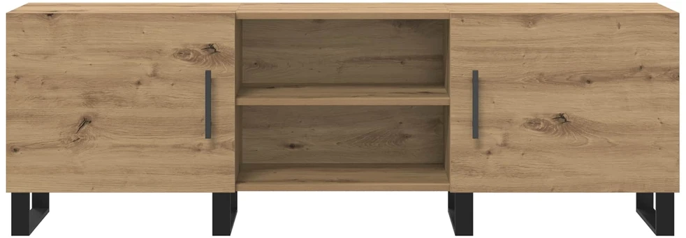 TV staliukas Televizoriaus spintelė 150 x 30 x 50 cm Amatininkų ąžuolas