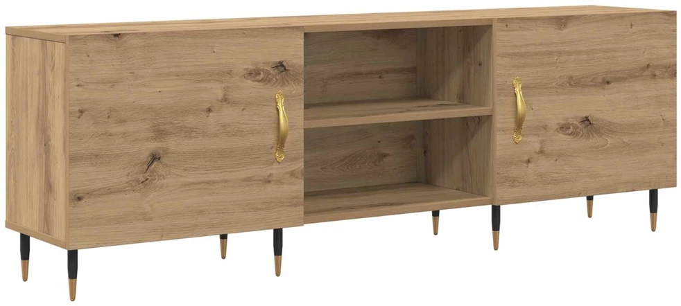 TV staliukas Televizoriaus spintelė 150 x 30 x 50 cm artisano ąžuolo