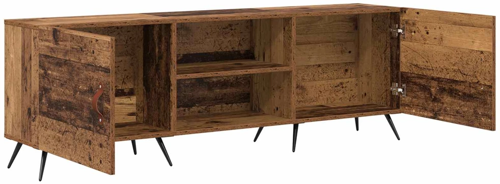 TV staliukas Televizoriaus spintelė 150 x 30 x 50 cm Sena mediena