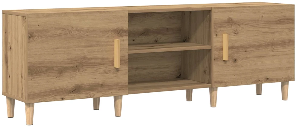 TV staliukas Televizoriaus spintelė 150 x 30 x 50 cm artisano ąžuolo