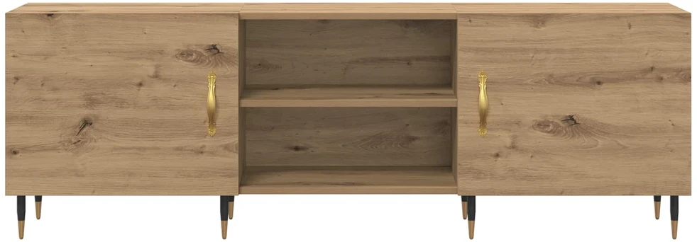 TV staliukas Televizoriaus spintelė 150 x 30 x 50 cm artisano ąžuolo