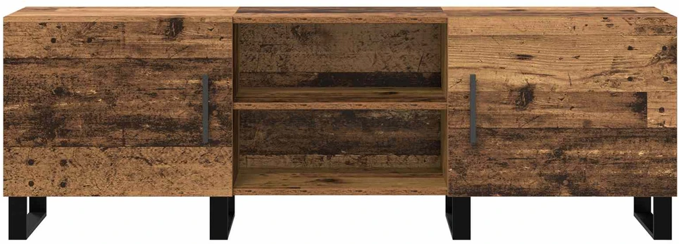 TV staliukas Televizoriaus spintelė 150 x 30 x 50 cm Senovinis medis