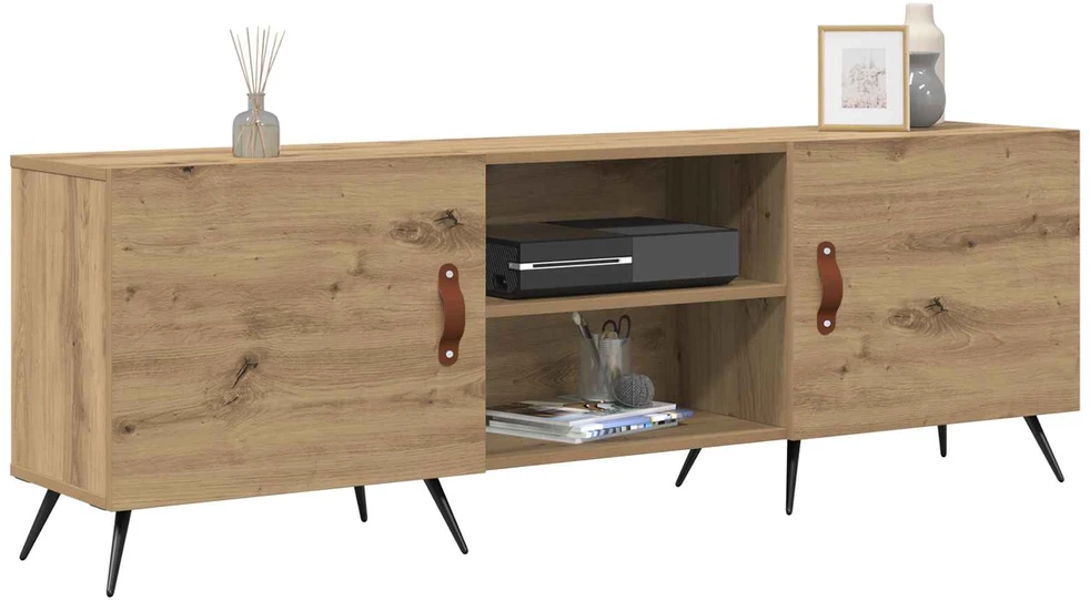 TV staliukas Televizoriaus spintelė 150 x 30 x 50 cm artisano ąžuolo