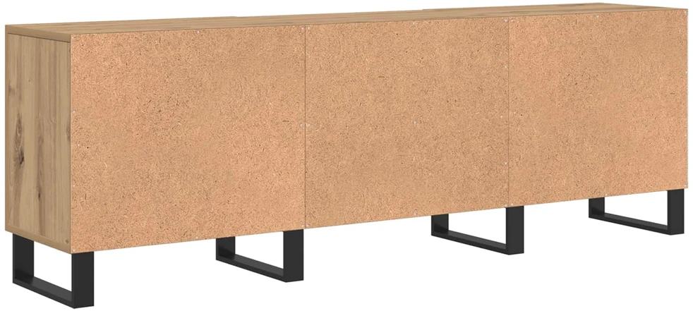 TV staliukas Televizoriaus spintelė 150 x 30 x 50 cm Amatininkų ąžuolas