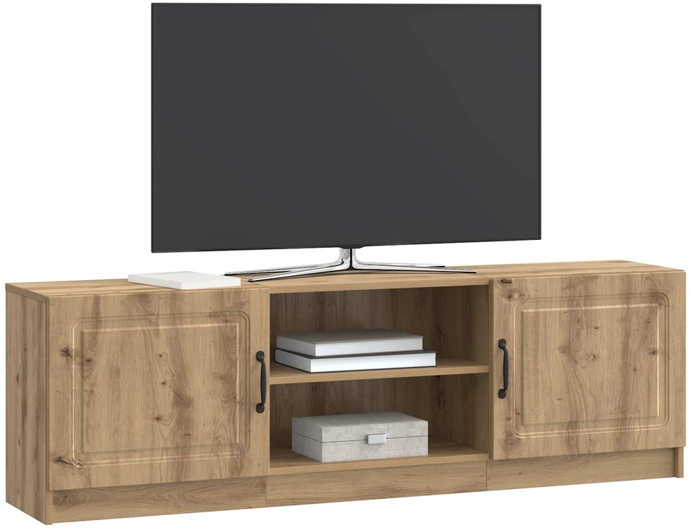 TV staliukas Televizoriaus spintelė 150 x 31 x 47 cm Artisano ąžuolo