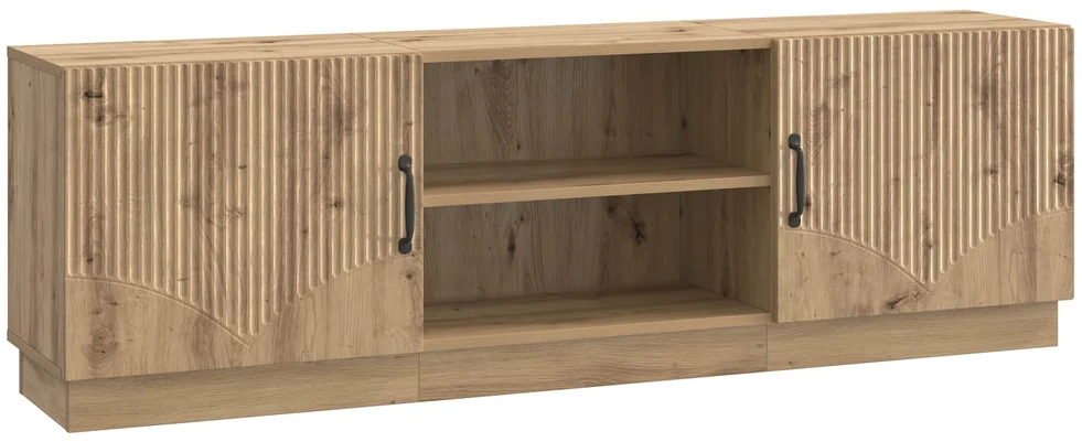 TV staliukas Televizoriaus spintelė 150 x 31 x 47 cm Artisano ąžuolo