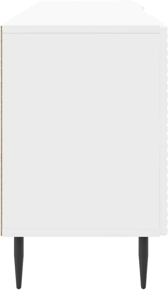 TV staliukas Televizoriaus spintelė 150 x 31 x 50 cm Itin blizgi balta