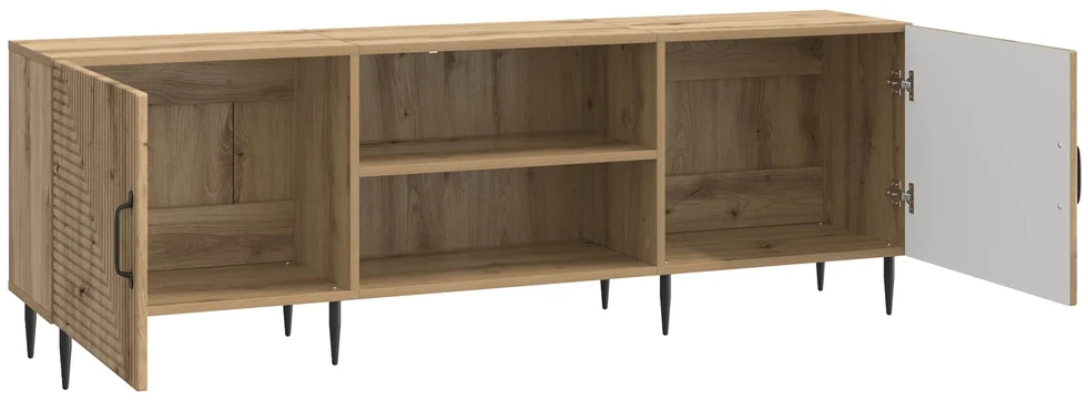 TV staliukas Televizoriaus spintelė 150 x 31 x 50 cm Artisano ąžuolo
