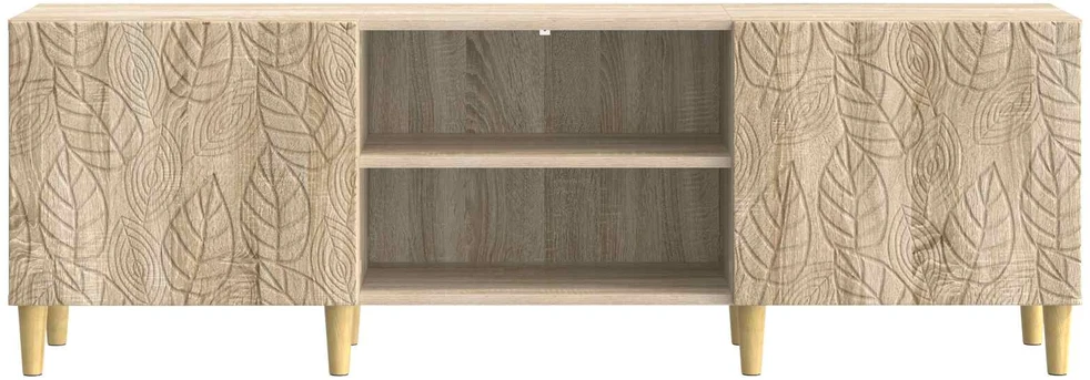 TV staliukas Televizoriaus spintelė 150 x 31 x 50 cm Sonoma ąžuolas