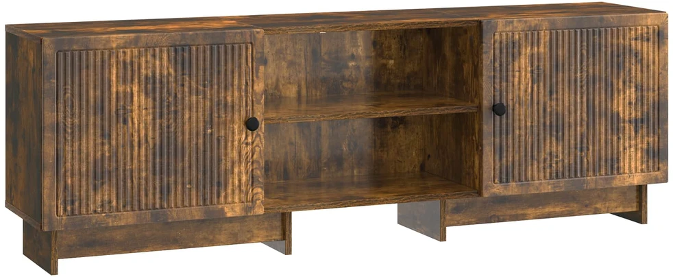TV staliukas Televizoriaus spintelė 150 x 31 x 50 cm Dūminio ąžuolo