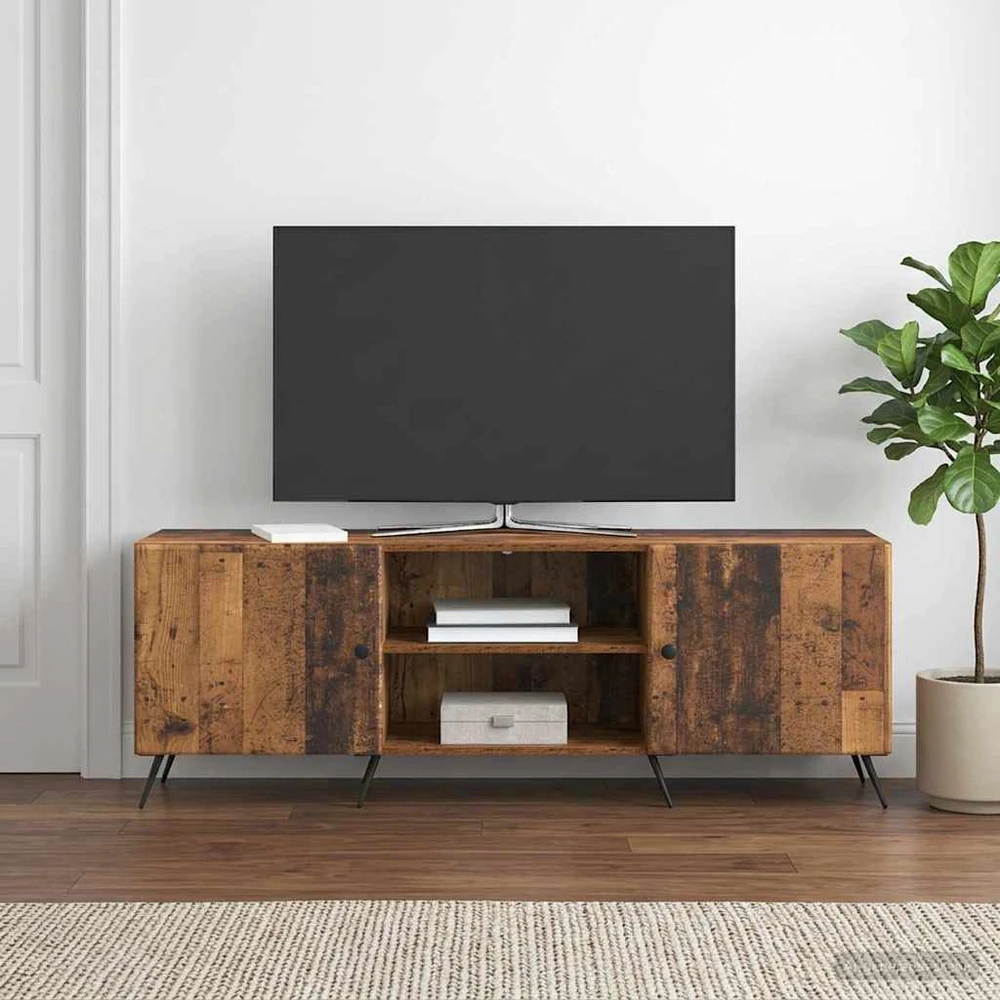 TV staliukas Televizoriaus spintelė 150 x 31 x 50 cm Sendintos medienos
