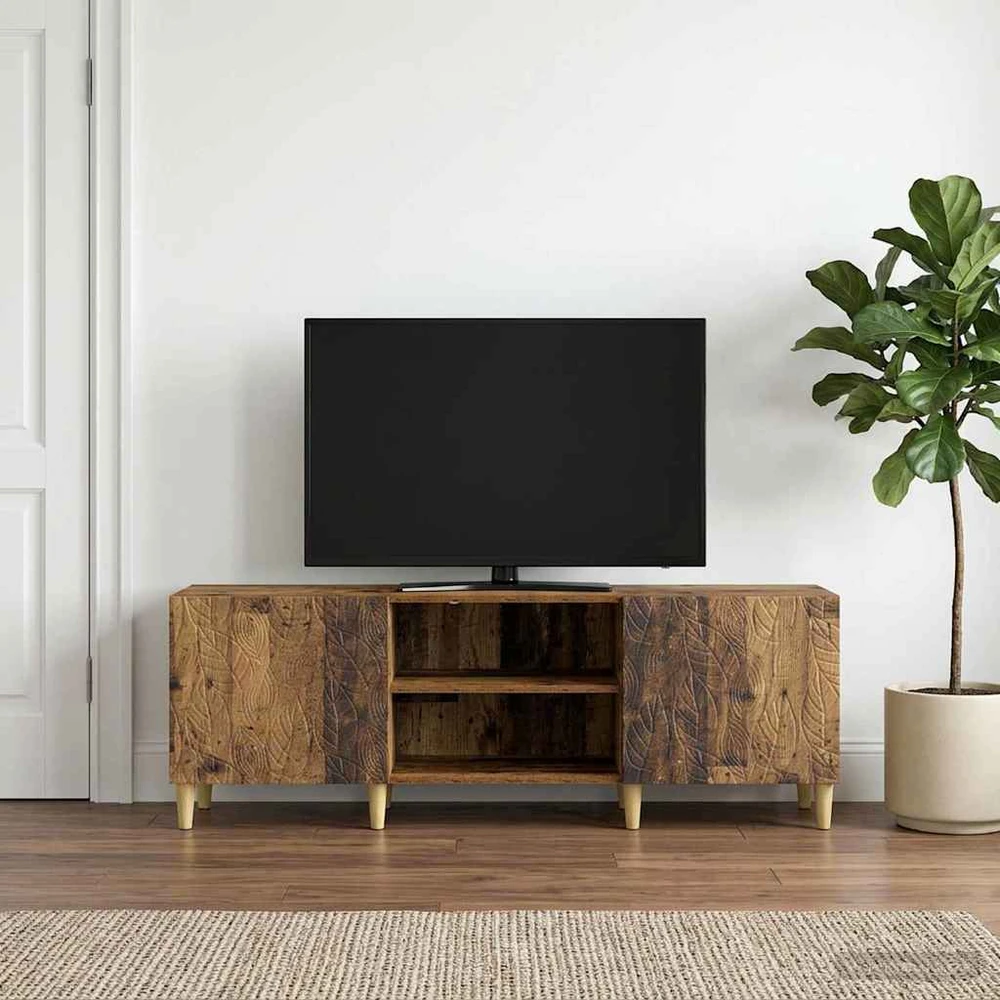 TV staliukas Televizoriaus spintelė 150 x 31 x 50 cm Sendintos medienos