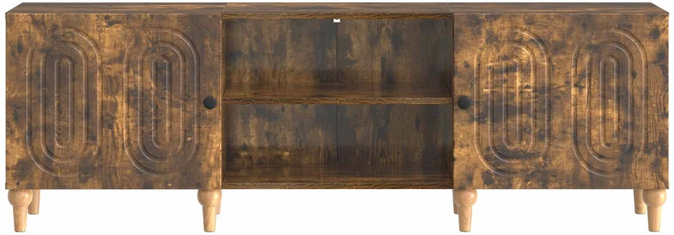 TV staliukas Televizoriaus spintelė 150 x 31 x 50 cm Dūminio ąžuolo