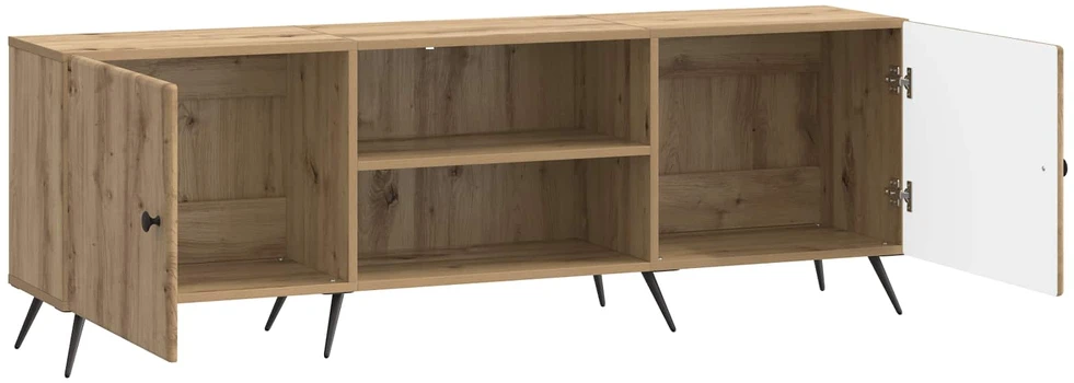 TV staliukas Televizoriaus spintelė 150 x 31 x 50 cm Artisano ąžuolo