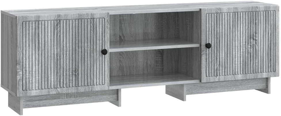 TV staliukas Televizoriaus spintelė 150 x 31 x 50 cm Pilka Sonoma