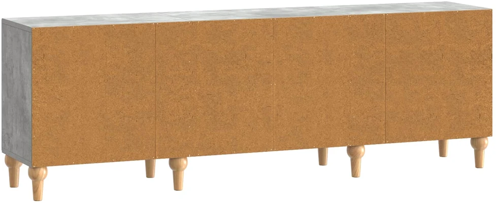 TV staliukas Televizoriaus spintelė 150 x 31 x 50 cm Betono pilka