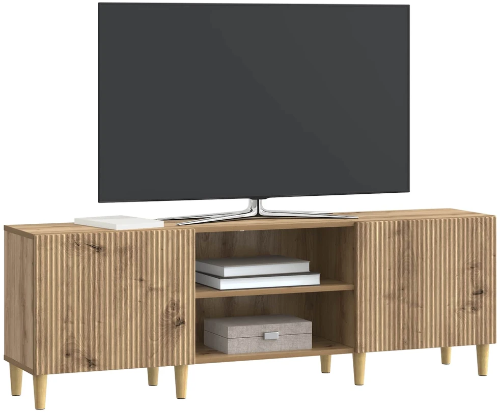 TV staliukas Televizoriaus spintelė 150 x 31 x 50 cm Artisano ąžuolo