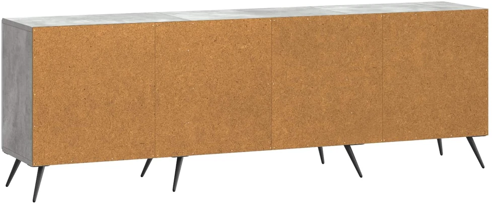 TV staliukas Televizoriaus spintelė 150 x 31 x 50 cm Betono pilka