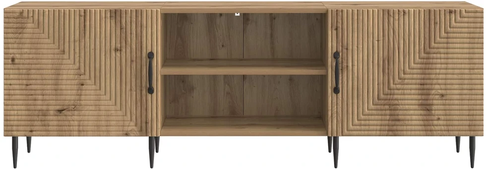 TV staliukas Televizoriaus spintelė 150 x 31 x 50 cm Artisano ąžuolo