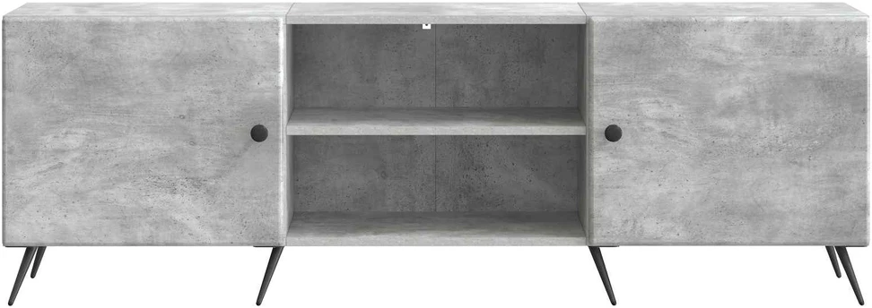 TV staliukas Televizoriaus spintelė 150 x 31 x 50 cm Betono pilka