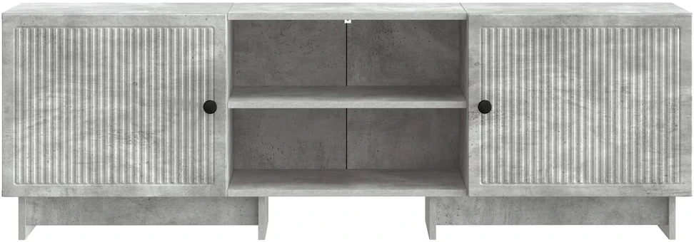 TV staliukas Televizoriaus spintelė 150 x 31 x 50 cm Betono pilka