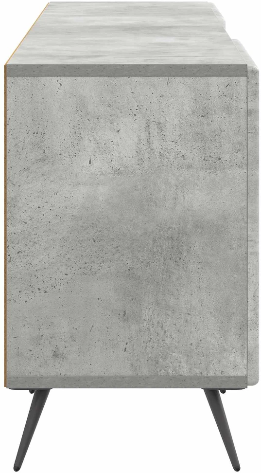 TV staliukas Televizoriaus spintelė 150 x 31 x 50 cm Betono pilka