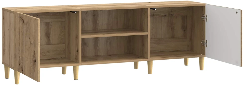 TV staliukas Televizoriaus spintelė 150 x 31 x 50 cm Artisano ąžuolo