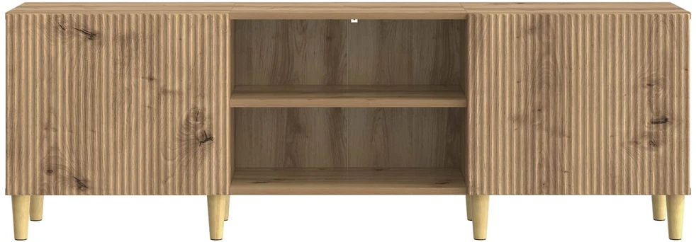 TV staliukas Televizoriaus spintelė 150 x 31 x 50 cm Artisano ąžuolo
