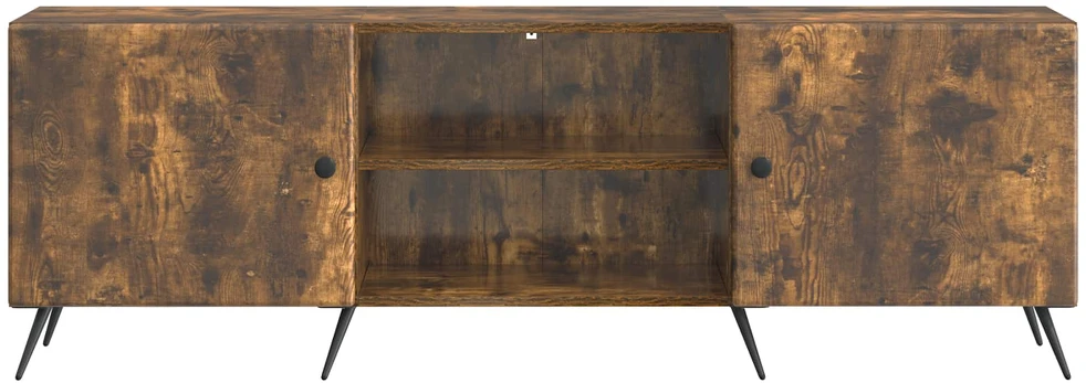 TV staliukas Televizoriaus spintelė 150 x 31 x 50 cm Dūminio ąžuolo