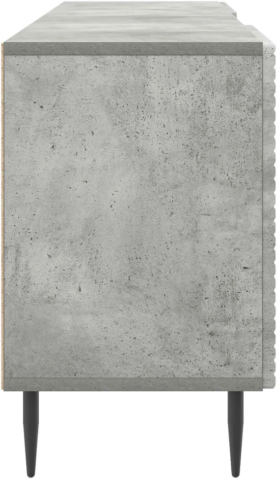 TV staliukas Televizoriaus spintelė 150 x 31 x 50 cm Betono pilka