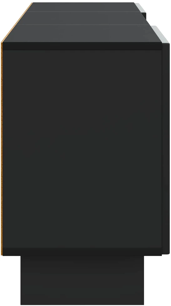 TV staliukas Televizoriaus spintelė 150 x 31 x 50 cm Juoda Dirbtinė mediena