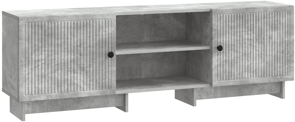 TV staliukas Televizoriaus spintelė 150 x 31 x 50 cm Betono pilka