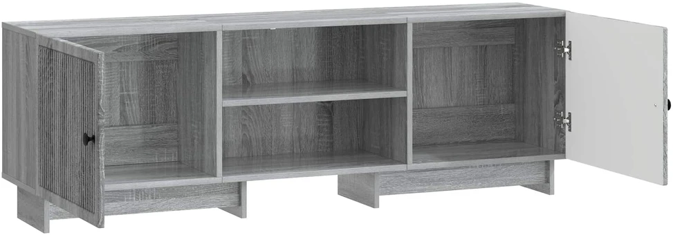 TV staliukas Televizoriaus spintelė 150 x 31 x 50 cm Pilka Sonoma