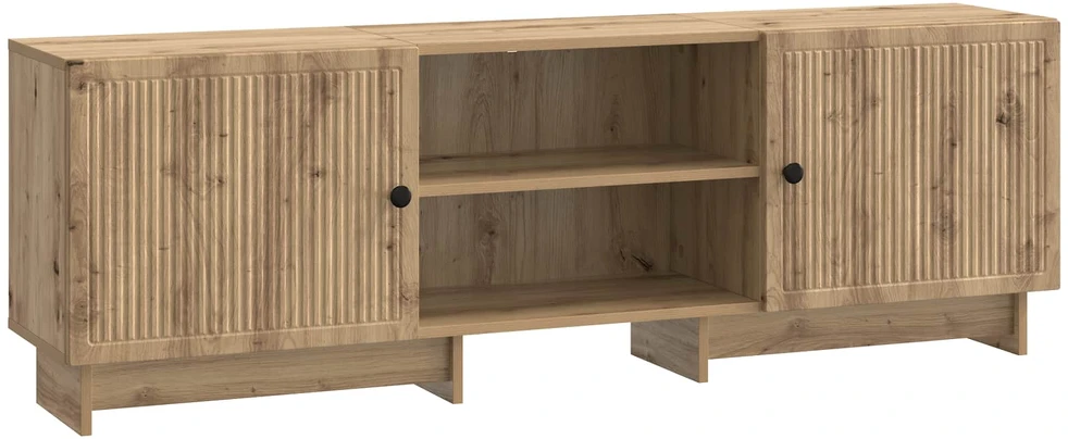 TV staliukas Televizoriaus spintelė 150 x 31 x 50 cm Artisano ąžuolo